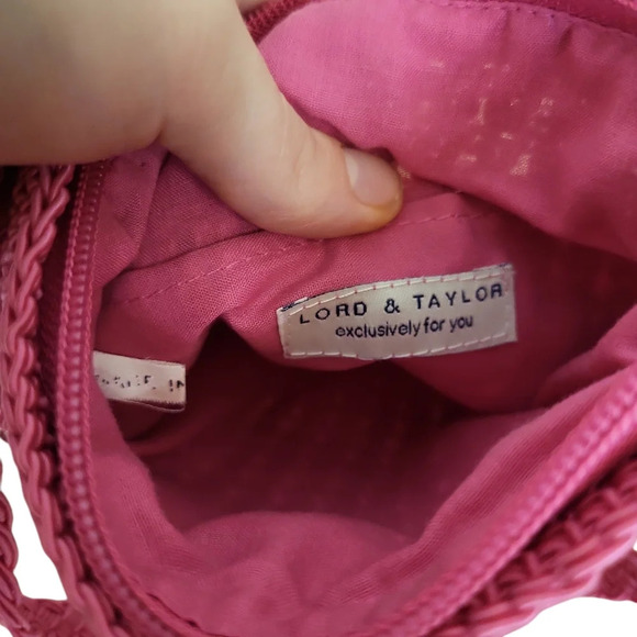 Lord and Taylor Crochet Beaded Evening Purse - Picture 2 of 6